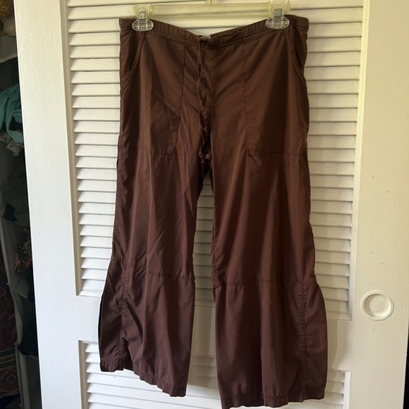 Be Present Pants & Jumpsuits Rare Brown Be Present Yoga Pants With